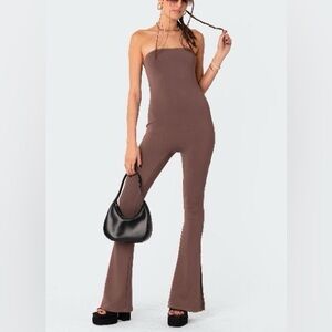 🤎 brown Edikted jumpsuit